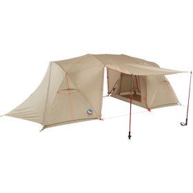 Big Agnes Wyoming Trail 4 Tent: 4-Person 3-Season Olive, One Size