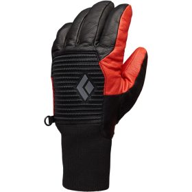 Black Diamond Session Knit Glove - Men's Black/Octane, L