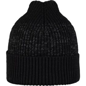 Buff Merino Active Beanie Solid Black, One Size