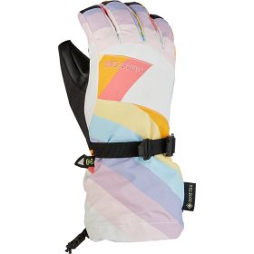 Burton GORE-TEX Glove - Kids' Stout White Rainbow Mashup, XL