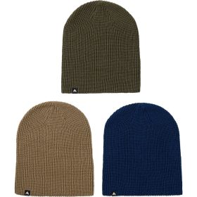 Burton Recycled DND Beanie - 3-Pack Nightfall/Summit Taupe/Forest Moss, One Size