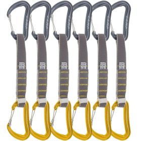 CAMP USA Dyon Express KS Quickdraw - 6-Pack Gun Metal/Yellow, 11cm