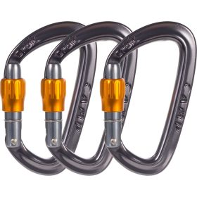 CAMP USA Orbit Locking Carabiner - 3-Pack