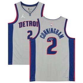 Cade Cunningham Detroit Pistons Autographed Jordan Brand Statement Swingman Authentic #2 Jersey