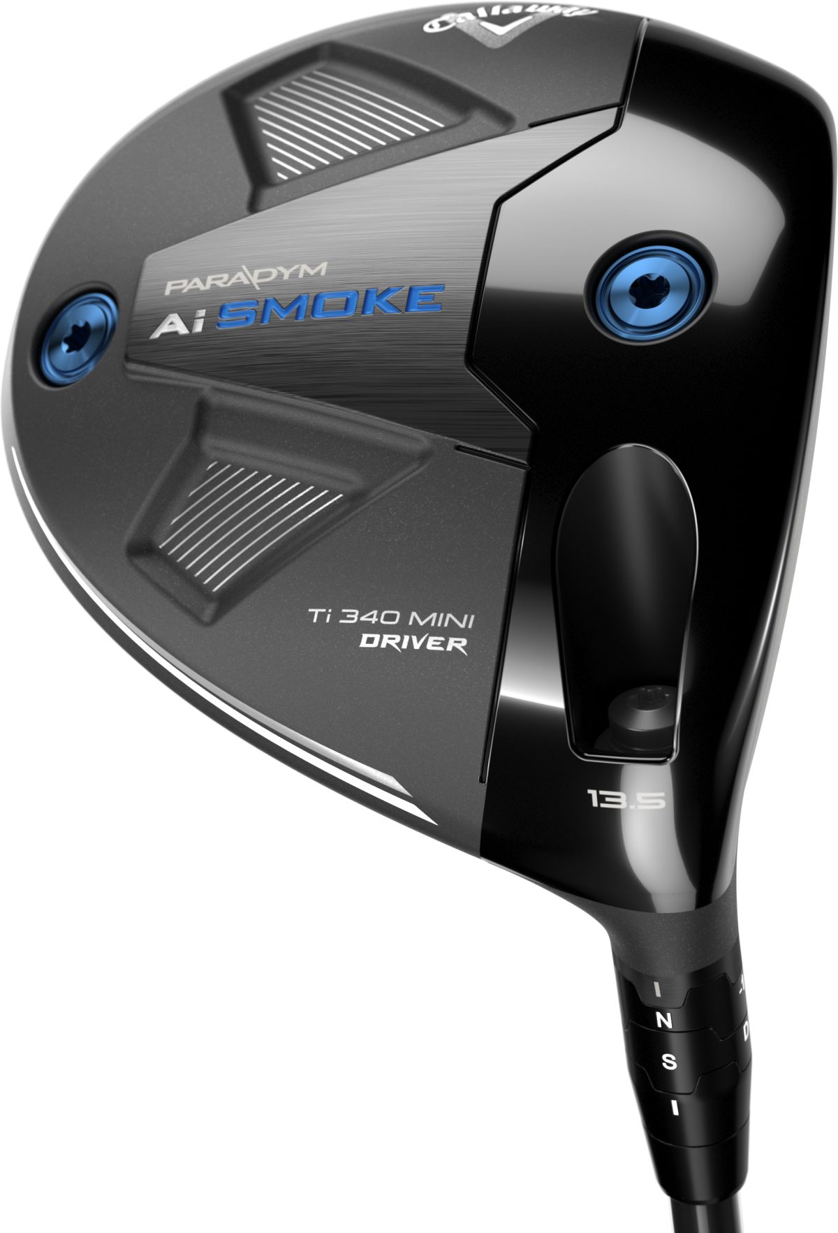 Callaway Paradym Ai Smoke Ti 340 Mini Driver 2024 - RIGHT - DEN BLU 60 6.5X - 11.5 - Golf Clubs