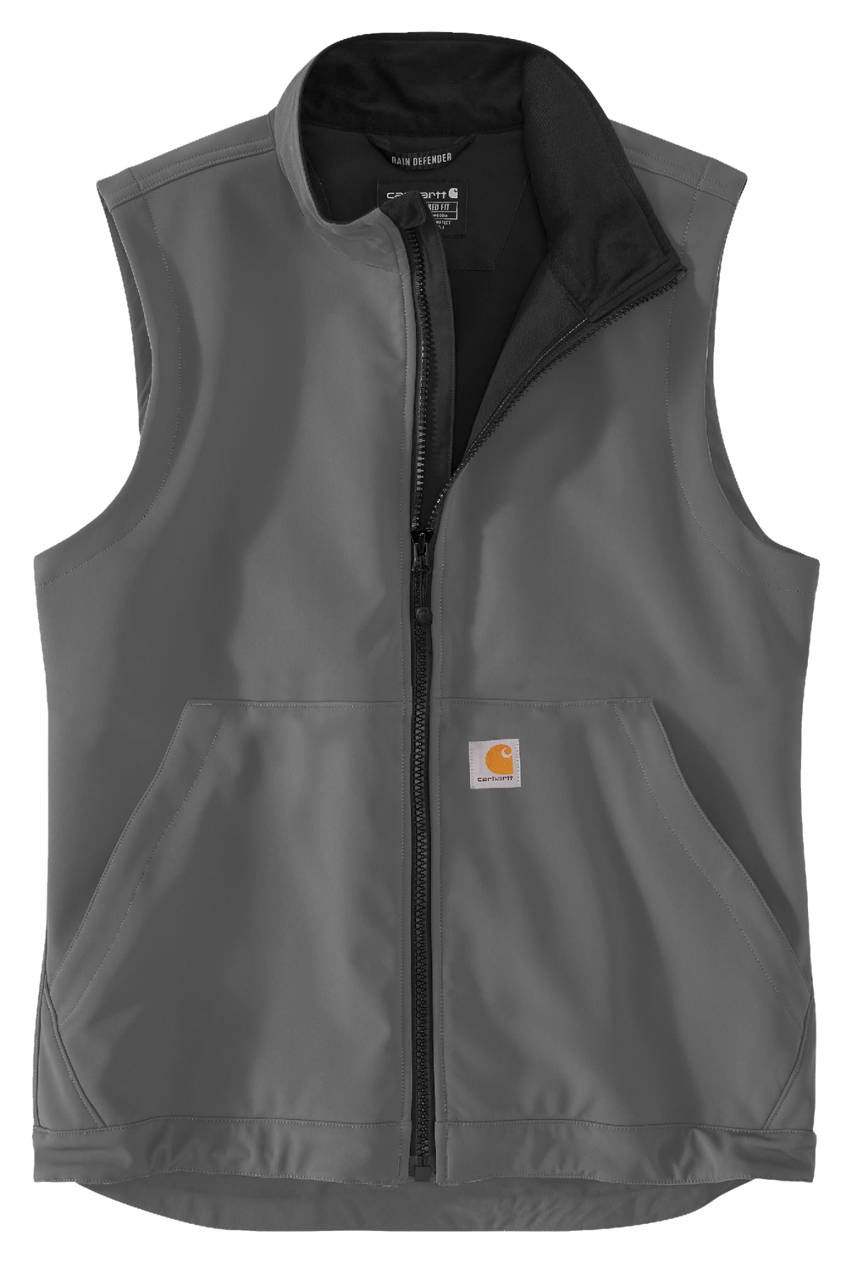 Carhartt Rain Defender Relaxed-Fit Softshell Vest for Men - Steel - LT