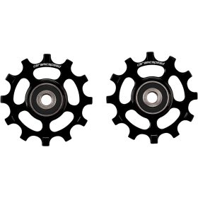 CeramicSpeed 12 Tooth Aluminum Pulley Wheels Black/SRAM, 12-Speed, AXS Road