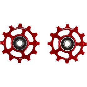 CeramicSpeed 12 Tooth Aluminum Pulley Wheels Red/SRAM, 12-Speed, AXS Road