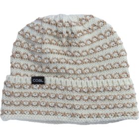 Coal Headwear Stria Beanie Off White/Khaki, One Size