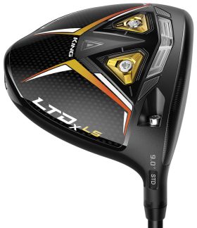 Cobra LTD x LS Driver - Gold Fusion/Matte Black - Gold Fusion/Matte Black - LEFT - SMOKE IM10 60R - 9.0 - Golf Clubs