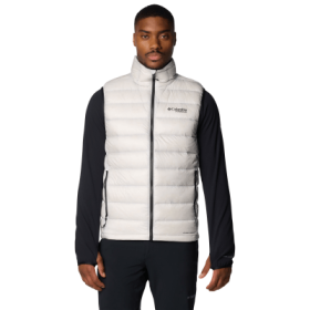 Columbia Arctic Crest Down Vest for Men - Nimbus Grey - M