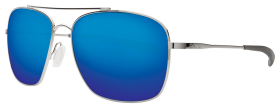 Costa Del Mar Canaveral 580G Polarized Sunglasses - Palladium/Blue Mirror