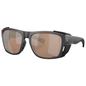 Costa Del Mar King Tide 6 580G Glass Polarized Sunglasses - Black Pearl/Copper Silver Mirror - X-Large