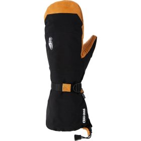 Crab Grab Cinch Mitten Black and Tan, XS