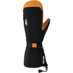 Crab Grab Cinch Mitten - Men's Black/Tan, XL