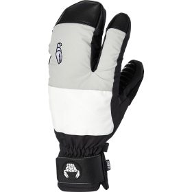 Crab Grab Freak Trigger Split Finger Mitten - Men's Grey Scale, M