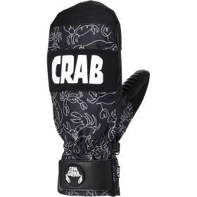 Crab Grab Punch Mitten - Men's Crab Doodle Black, L