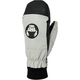 Crab Grab Slush Mitten - Men's Bright Grey, XL