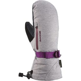 DAKINE Leather Sequoia Mitten - Women's Silver Grey, L