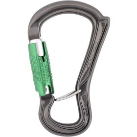 DMM Ceros Locking Carabiner Kwiklock/Titanium/Green, One Size