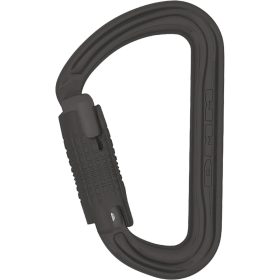 DMM Shadow Locking Carabiner Locksafe/Matte Grey, One Size