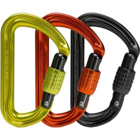 DMM Shadow Screwgate Carabiner - 3-Pack