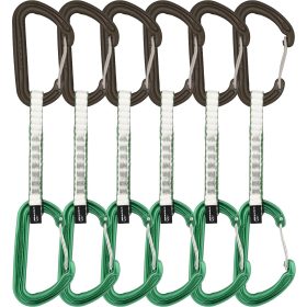 DMM Spectre Quickdraw - 6-Pack Silver/Green, 18cm