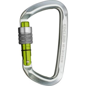 Edelrid D-Classic 3000 Carabiner - Screwgate Silver, One Size