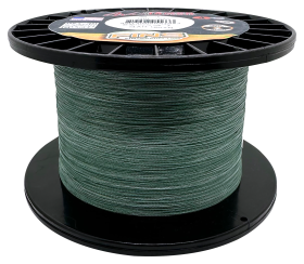 FINS Windtamer Braided Fishing Line - Slate Green - 1200 Yards - 65 Lb. Test