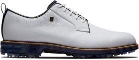 FootJoy Dryjoys Premiere Series Field Golf Shoes 2024 - White/Navy - 8 - M