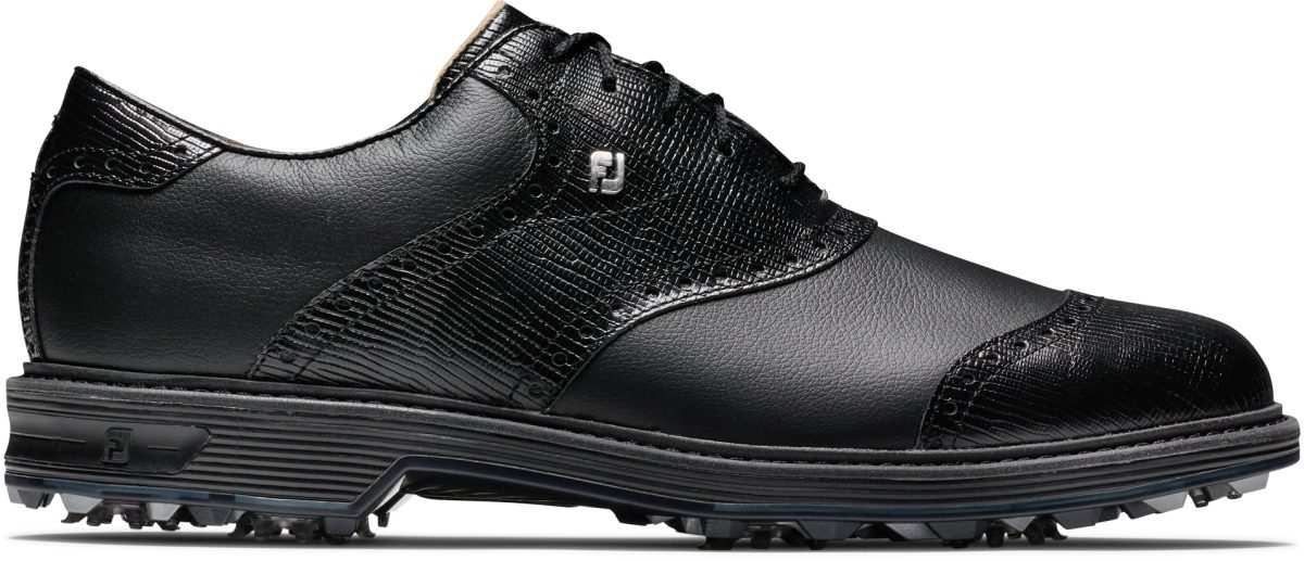 FootJoy Dryjoys Premiere Series Wilcox Golf Shoes - Black - 7 - M