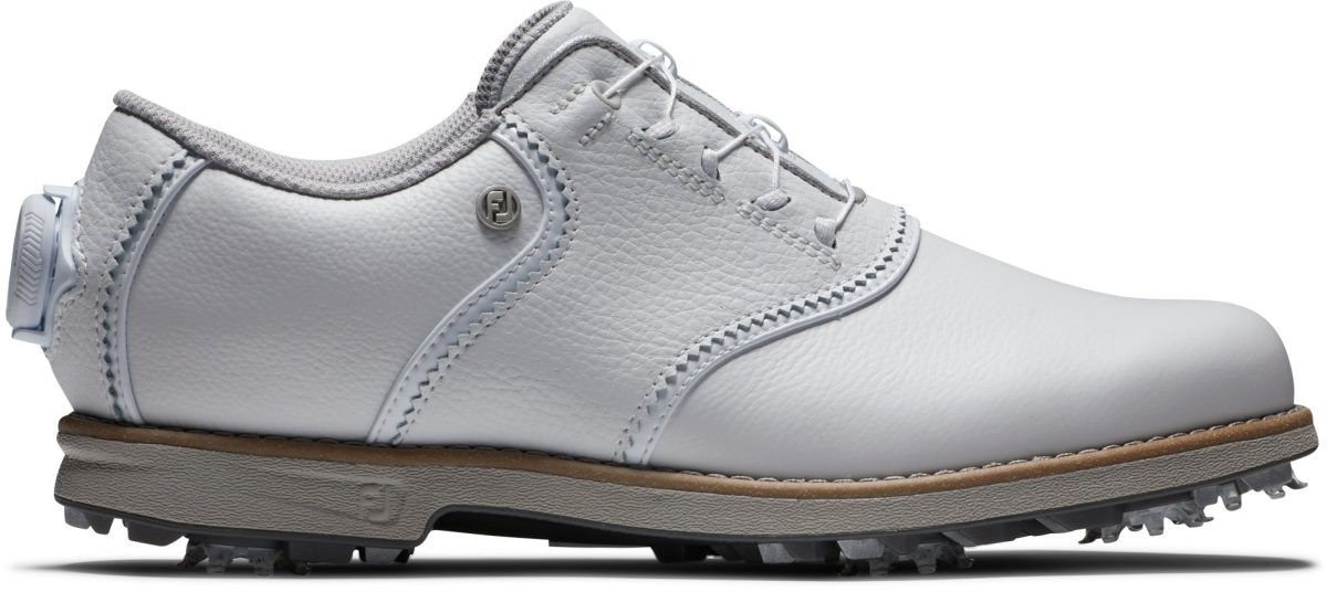 FootJoy Womens Dryjoys Premiere Series Bel Air Boa Golf Shoes 2024 - White - 5 - M