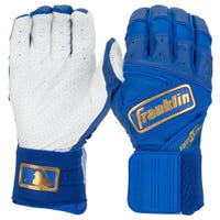 Franklin Powerstrap Infinite Series Men's Batting Gloves in Blue Size X-Large