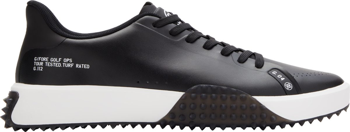 G/FORE G.112 PU Leather Golf Shoes 2024 - Onyx - 7.5 - MEDIUM