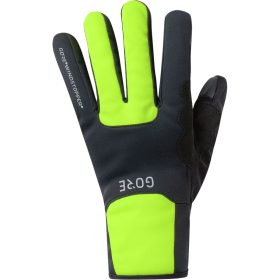 GOREWEAR Windstopper Thermo Glove - Men's Black/Neon Yellow, XXL