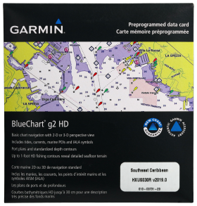 Garmin BlueChart g2 HD Chartplotter Maps microSD Card