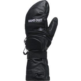 Hand Out Gloves Pro Ski Mitten - Men's Black/Grey, L