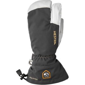 Hestra Army Leather GTX 3-Finger Mitten - Men's Grey, 11