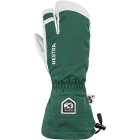 Hestra Army Leather Heli 3-Finger Glove - Men's Bottle Green, 7