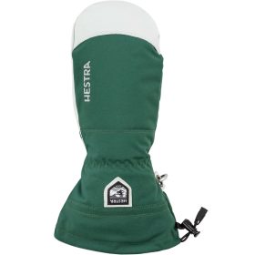 Hestra Army Leather Heli Mitten - Men's Bottle Green, 10