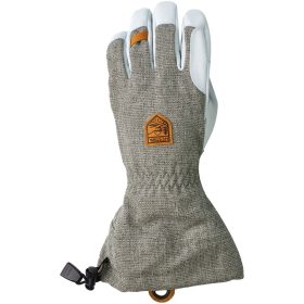 Hestra Army Leather Patrol Gauntlet Glove Light Grey, 8