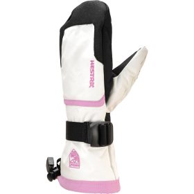 Hestra Gauntlet CZone Junior Mitten - Kids' Ivory/Pink, 3