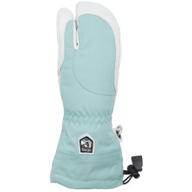 Hestra Heli 3-Finger Glove - Women's Mint/Off White, 5