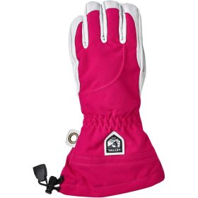 Hestra Heli Glove - Women's Fuchsia/Off White, 5