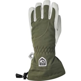 Hestra Heli Glove - Women's Olive/Off White, 6