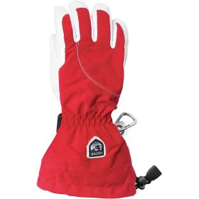 Hestra Heli Glove - Women's Red/Off White, 5