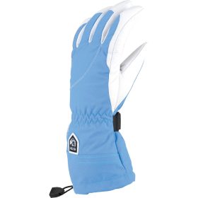 Hestra Heli Glove - Women's Turquoise/Off White, 6