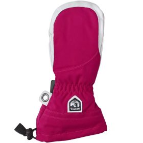 Hestra Heli Mitten - Women's Fuchsia/Off White, 5