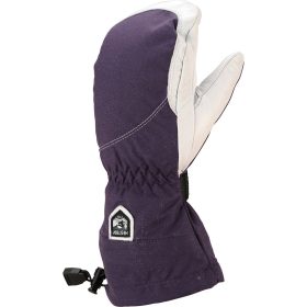 Hestra Heli Mitten - Women's Plum/Off White, 5