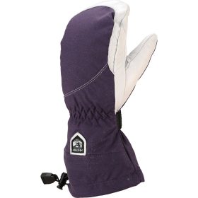 Hestra Heli Mitten - Women's Plum/Off White, 6